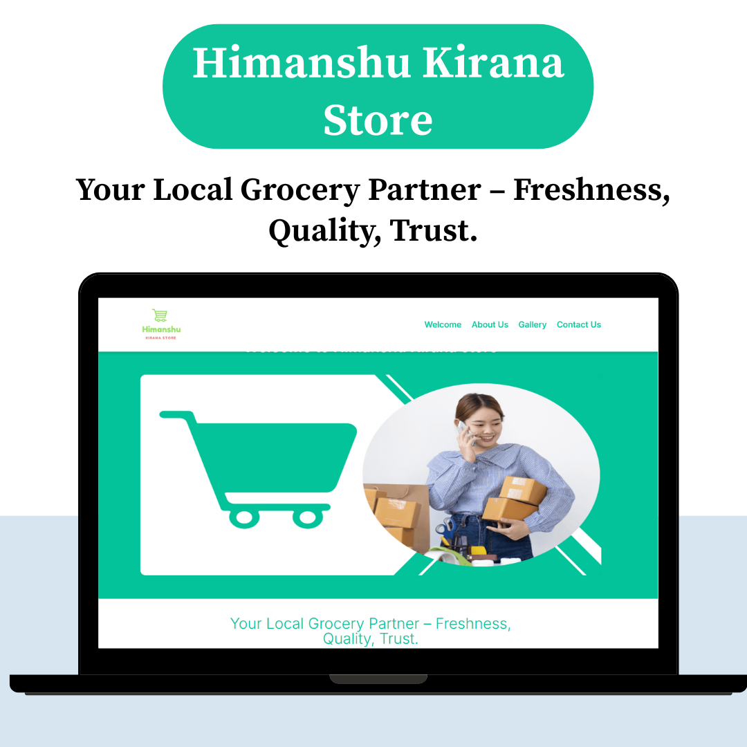 Himanshu Kirana Store Website